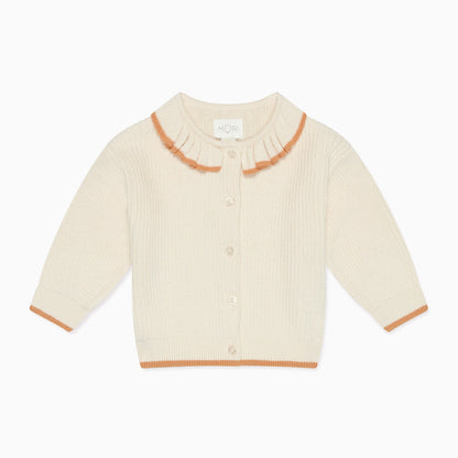 Collared Knitted Cardigan