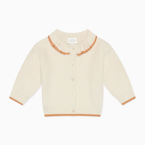 Collared Knitted Cardigan