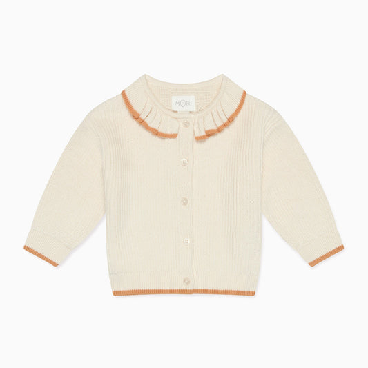 Collared Knitted Cardigan
