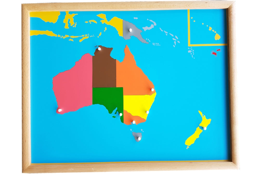 Puzzle Map of Australia