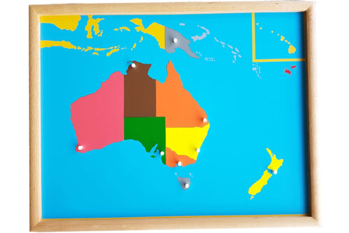 Puzzle Map of Australia