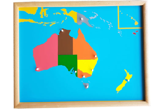 Puzzle Map of Australia