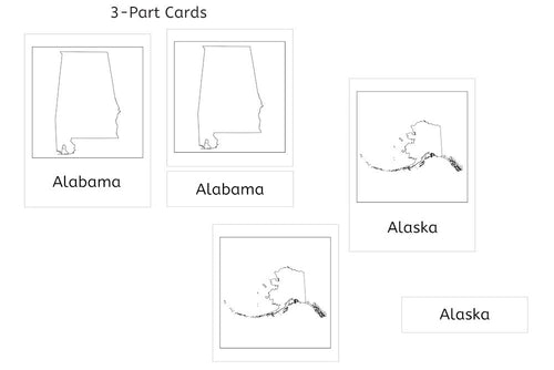 State Maps of the USA (PDF)