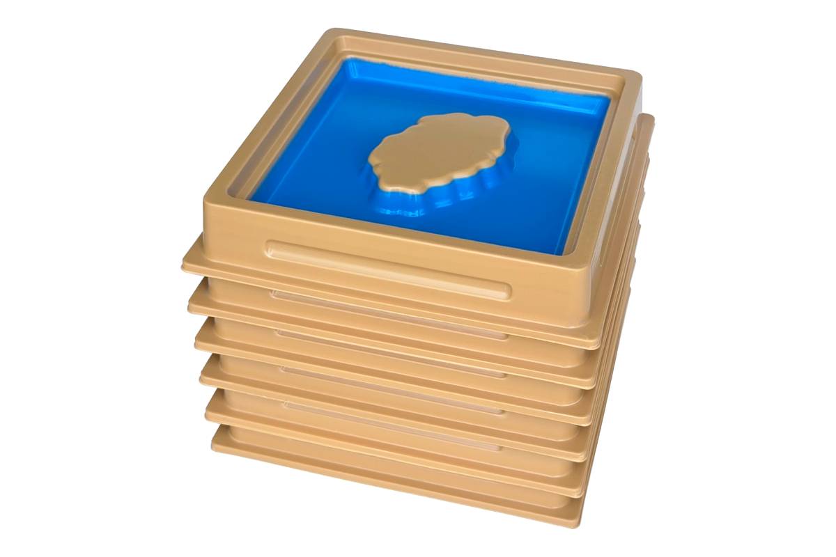 Land and Water Form Trays