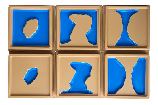 Land and Water Form Trays