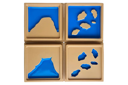 Land and Water Form Trays