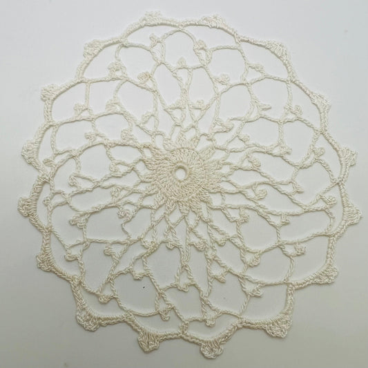 Crochet- Table Centerpiece - 1/12 Scale Dollhouse Miniature