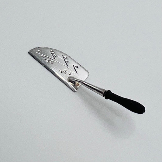 Sterling Silver Pie Server - William Gordon Blacklock - 1/12 Scale Dollhouse Miniature