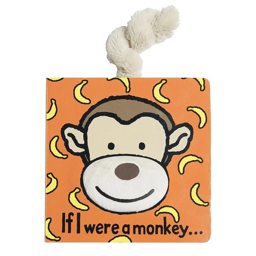 Jellycat If I Were A Monkey Board Book