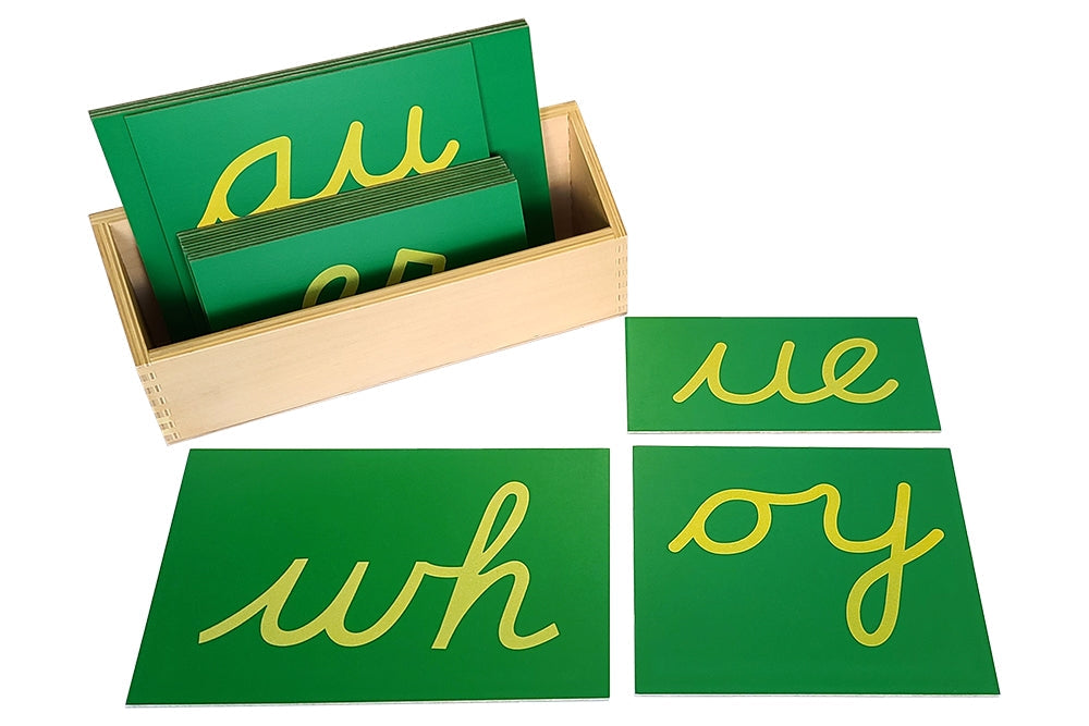 Lower Case Sandpaper Double Letters, Cursive
