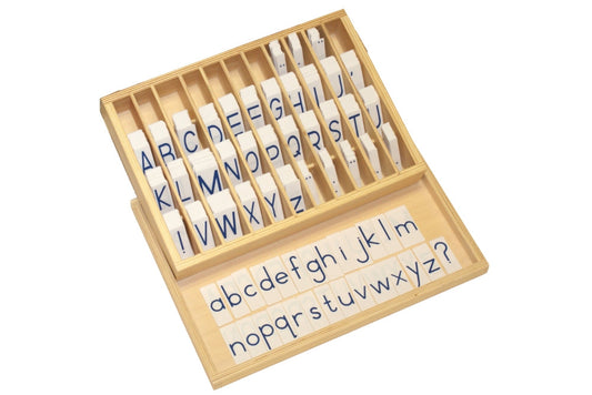 Printed Alphabet (Blue) with Box