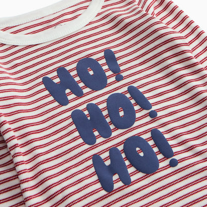 Ho Ho Ho Red Stripe Pyjamas