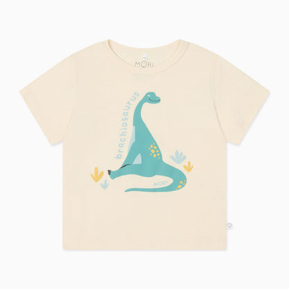 Brachiosaurus Dino T-Shirt & Ribbed Leggings Outfit