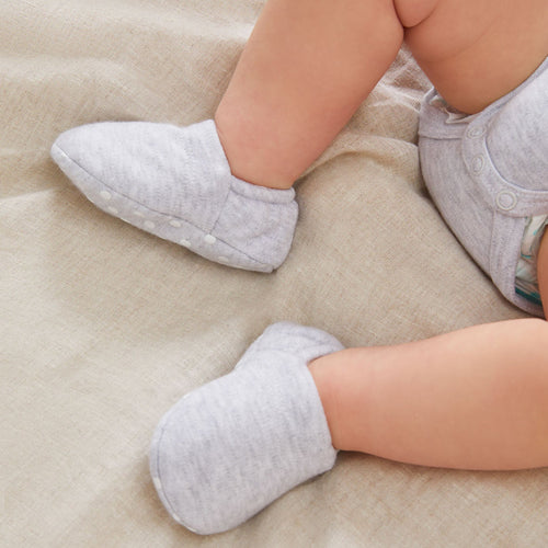 Baby Booties - Grey