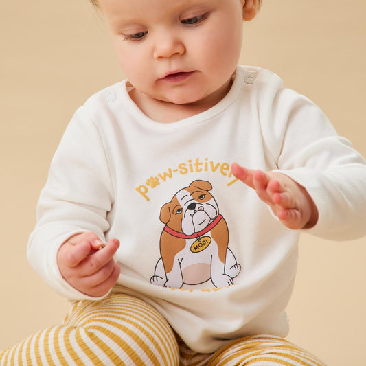 Bulldog Long Sleeve Top