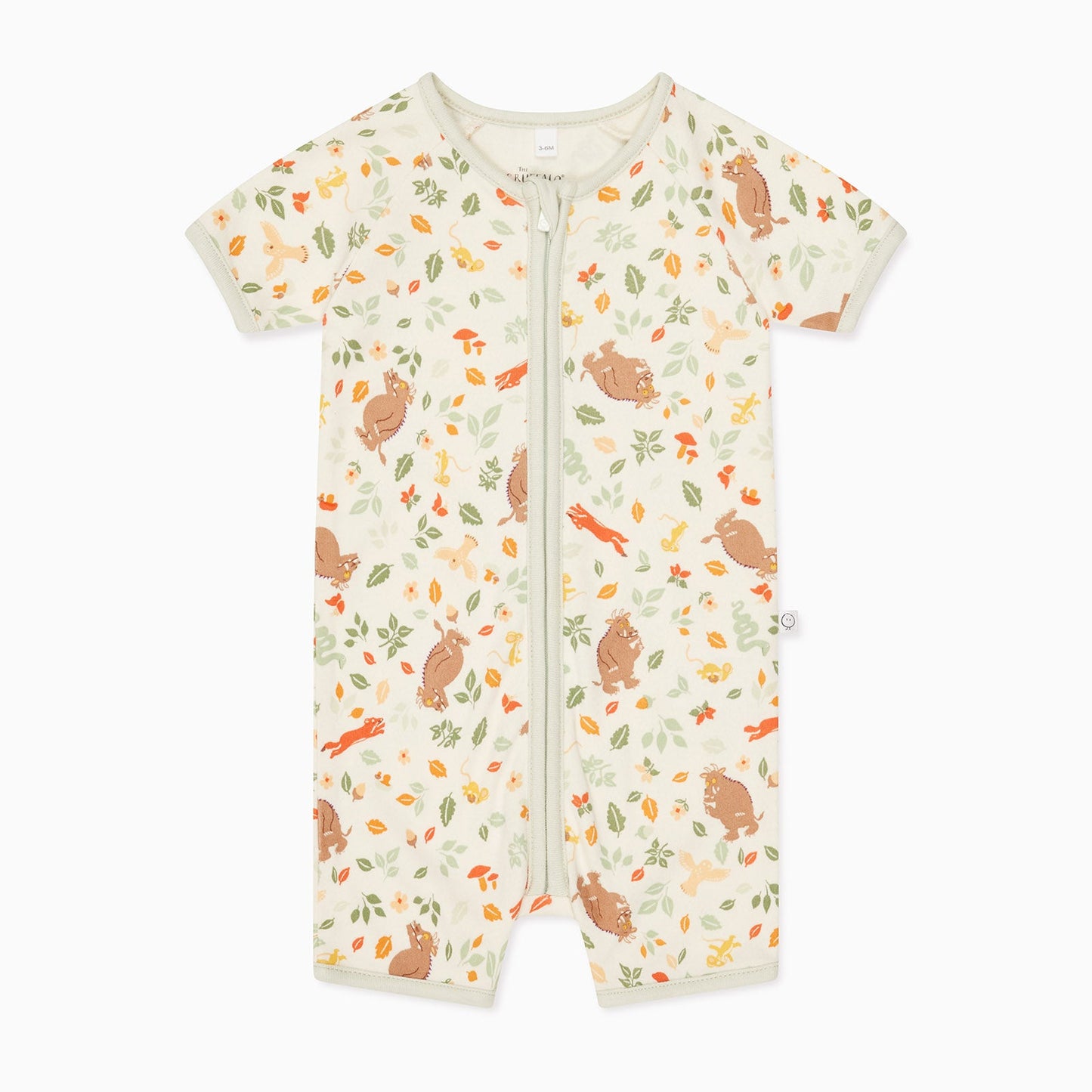 Gruffalo Woodland Zip Summer Sleepsuit
