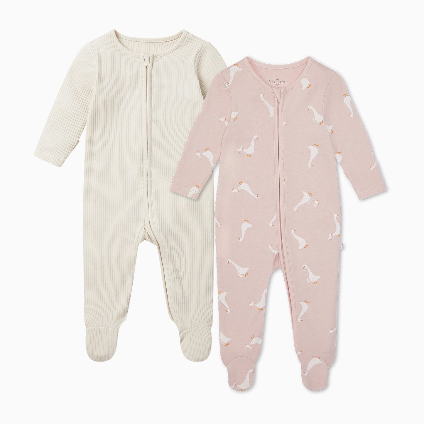 Duck Clever Zip Sleepsuit 2 Pack