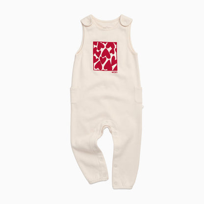Hearts Dungarees