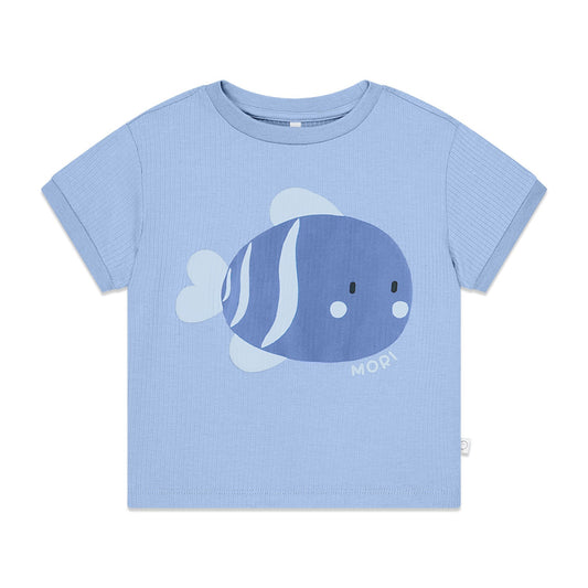 Fish Ribbed T-Shirt