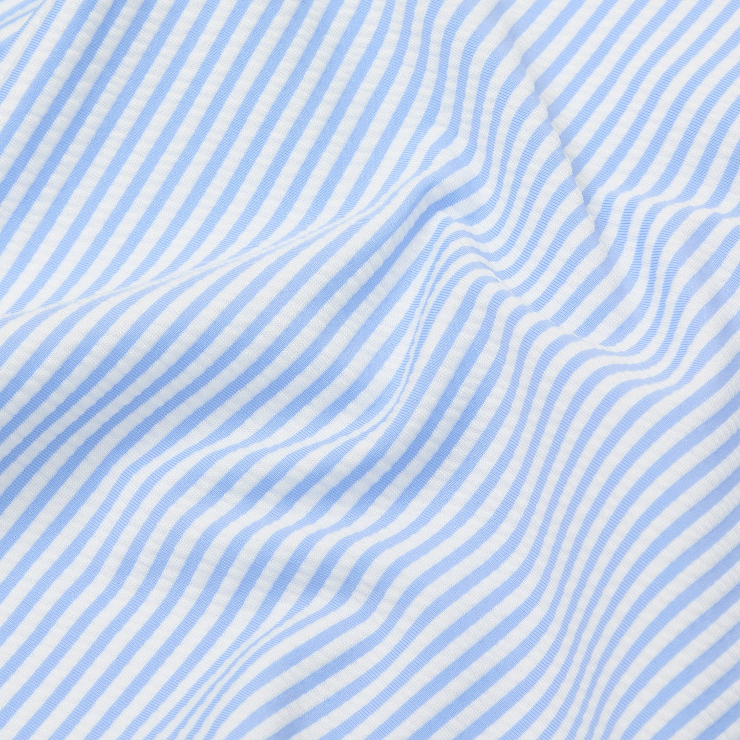 Cloud Stripe Seersucker Rash Vest