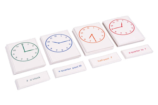 Clock Exercise Cards
