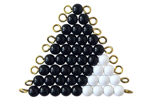 Black and White Bead Stairs - 1 Set (W Beads)