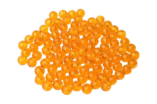 100 Golden Bead Units (Clear Beads, Clearance)