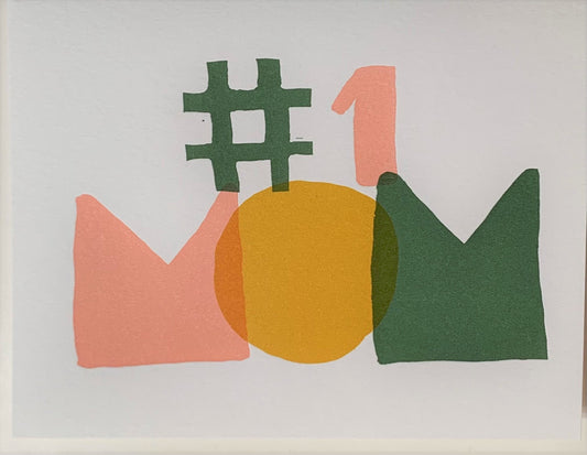 Mother's Day Card - #1 Mom