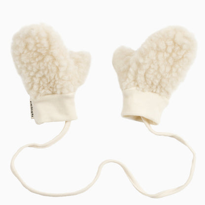 Binibamba Merino Mittens - Milk