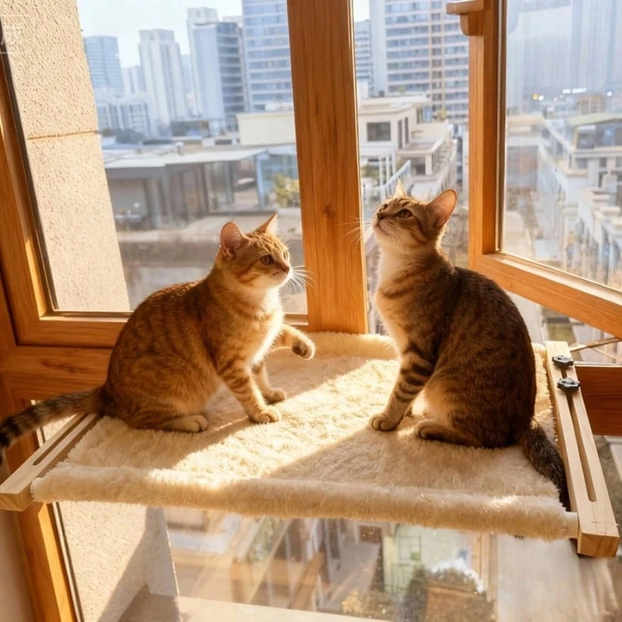 Cat Hammock Bedside Cat Bed Hanging Cat Bed Hanging Bed Windowsill Hammock Cat Frame Window Pet Cat Sunbathing