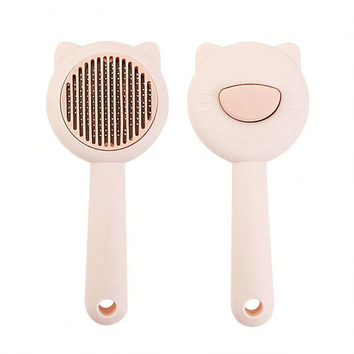New Pet Cat Bathing Massage Floating Hair Brush, Dog Grooming Deshedding Brush, Universal Pet Grooming Supplies