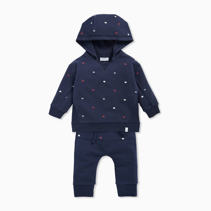 Hearts Hoodie & Joggers Set