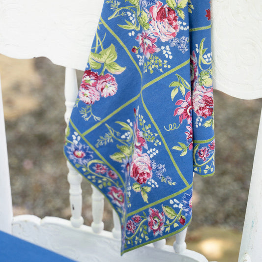 April Cornell - Russian Chintz Napkins - Blue, Set of 4