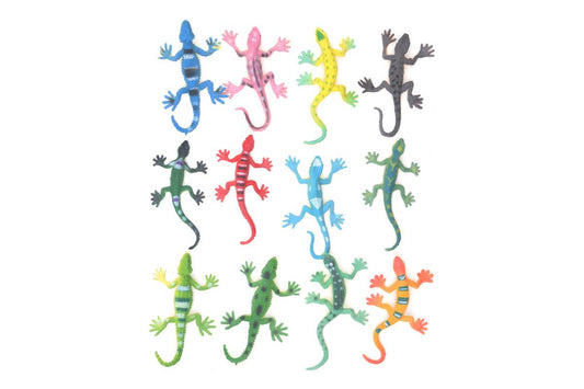 12 Lizard Miniatures Set