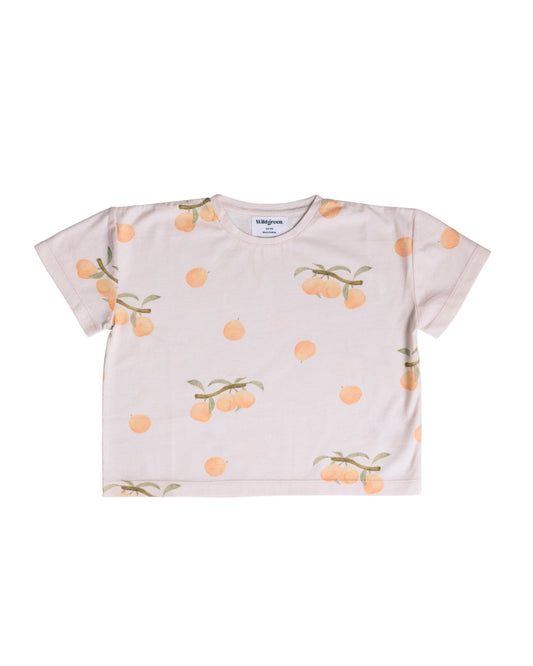 Apricot Print Tee