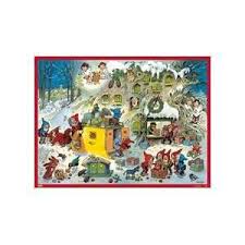 Little German Advent Calendar Card