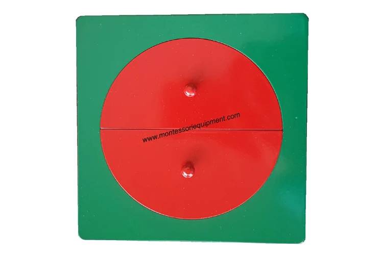 1/2 Metal Fraction Circle with Frame