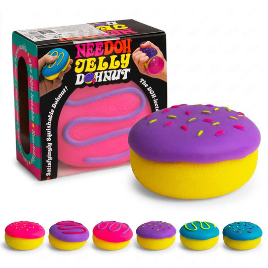 NeeDoh Dohnut Jelly Squeeze (Sold Individually)