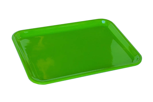 Small Green Melamine Tray