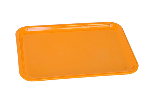 Small Orange Melamine Tray