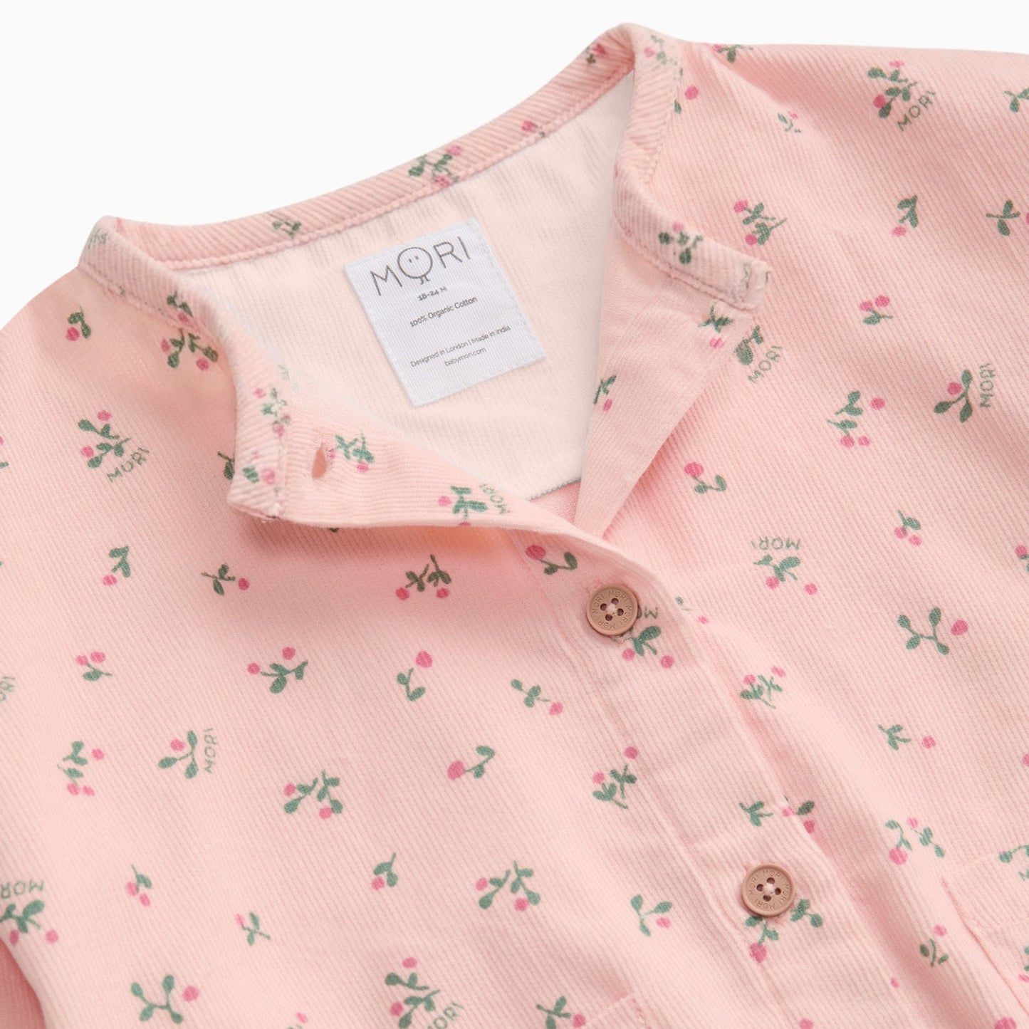 Floral Soft Corduroy Jacket