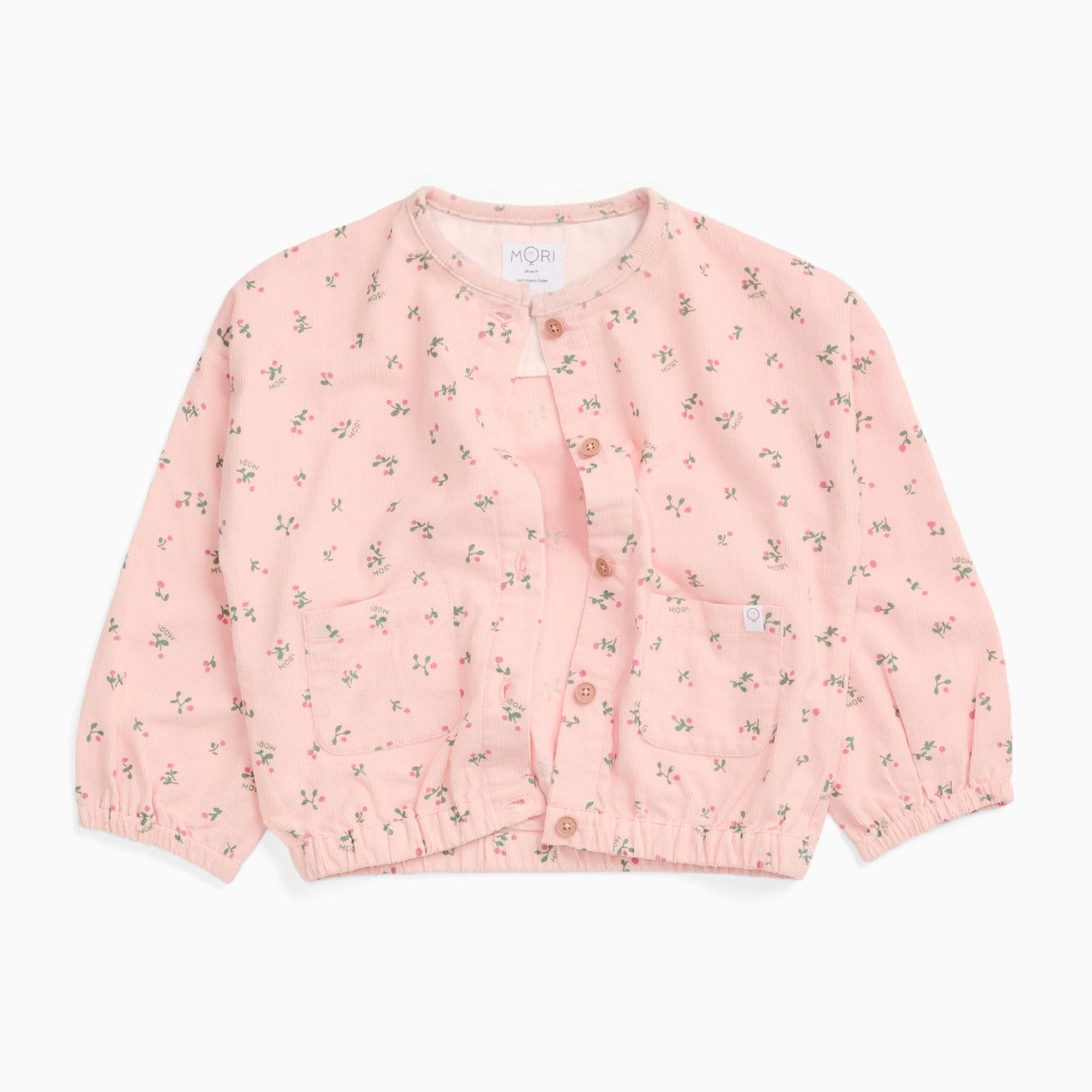 Floral Soft Corduroy Jacket