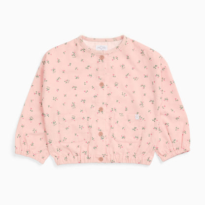 Floral Soft Corduroy Jacket