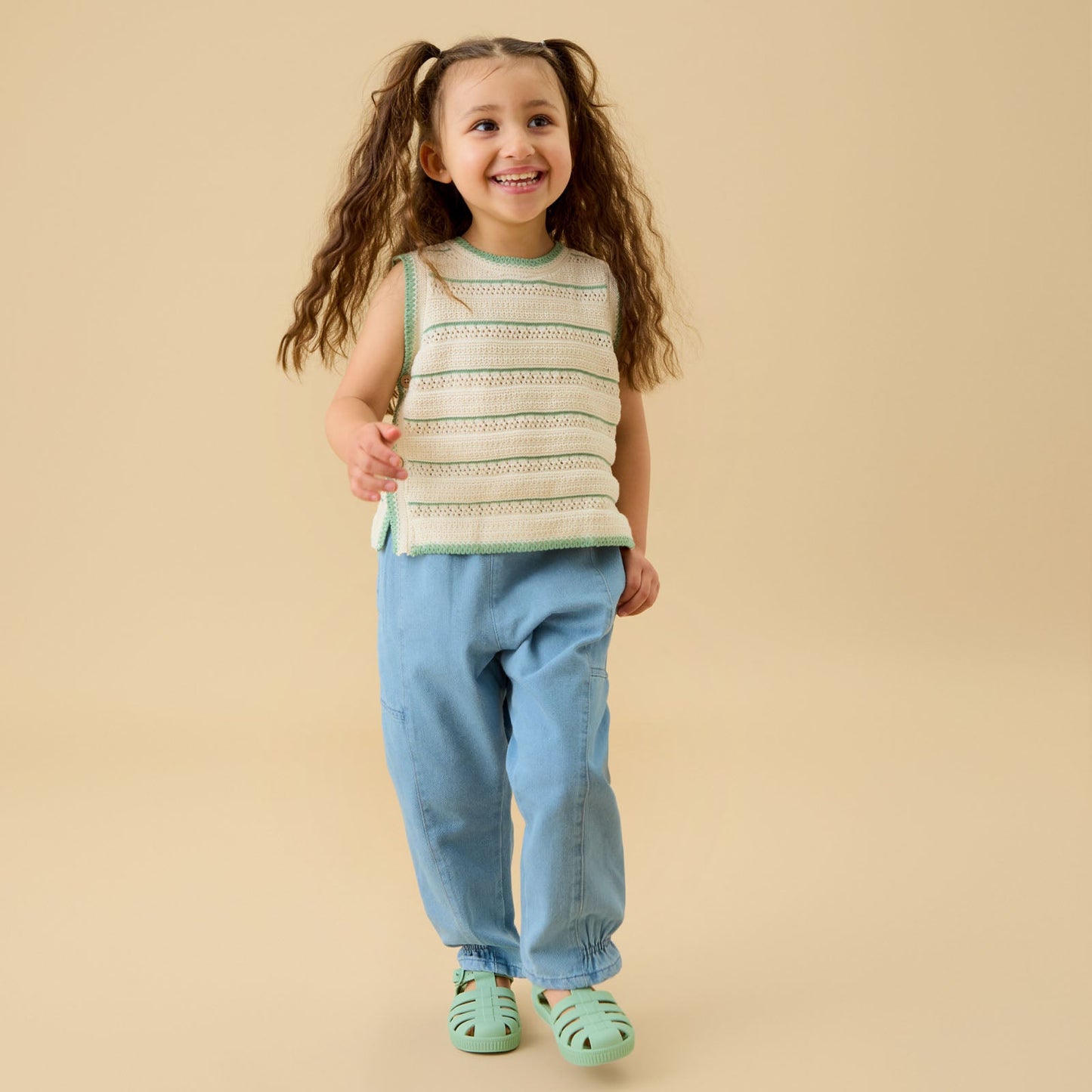 KIDLY by MORI Balloon Denim Jeans
