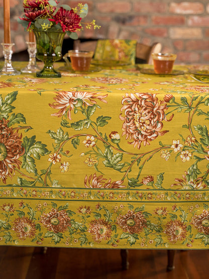 April Cornell - Brass Chrissy Tablecloth