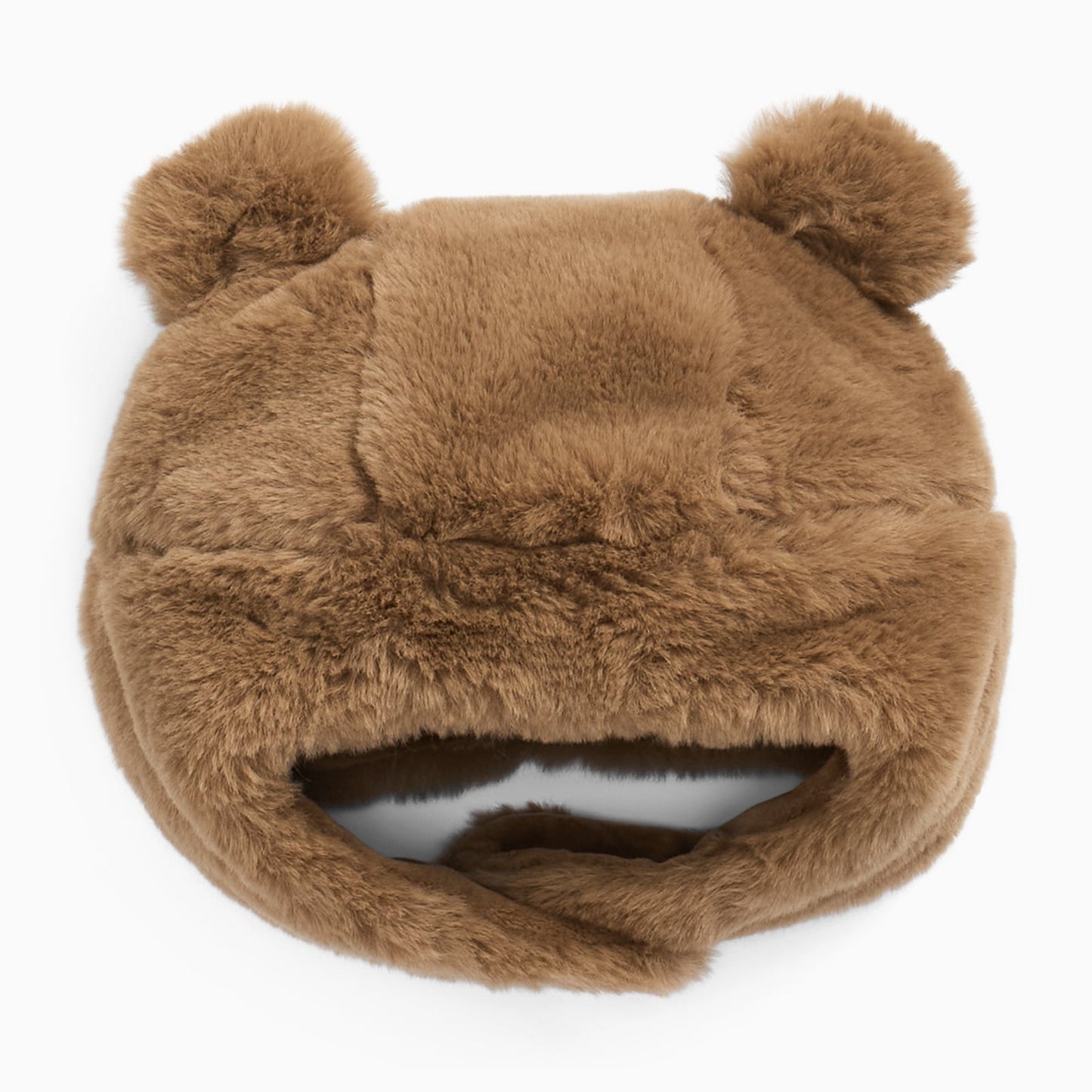 Brown Bear Faux Fur Hat