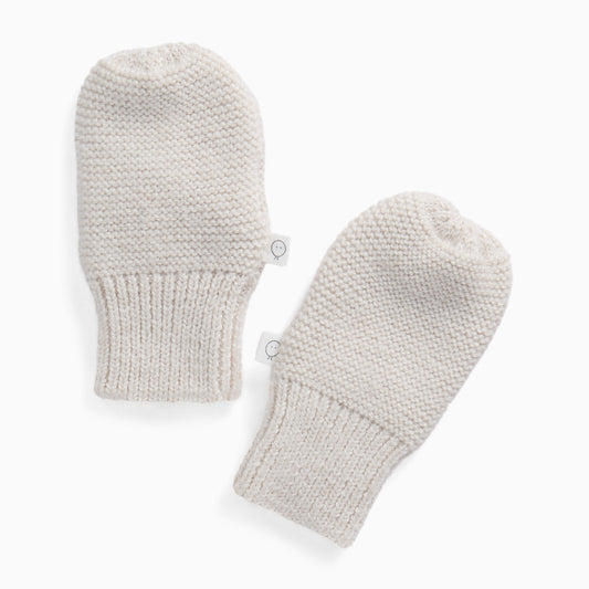 Chunky Cream Mittens