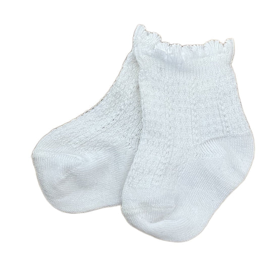 Baby Socks - White