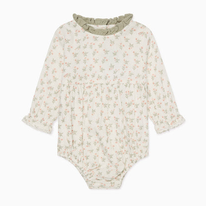 Floral Muslin Bloomer Bodysuit