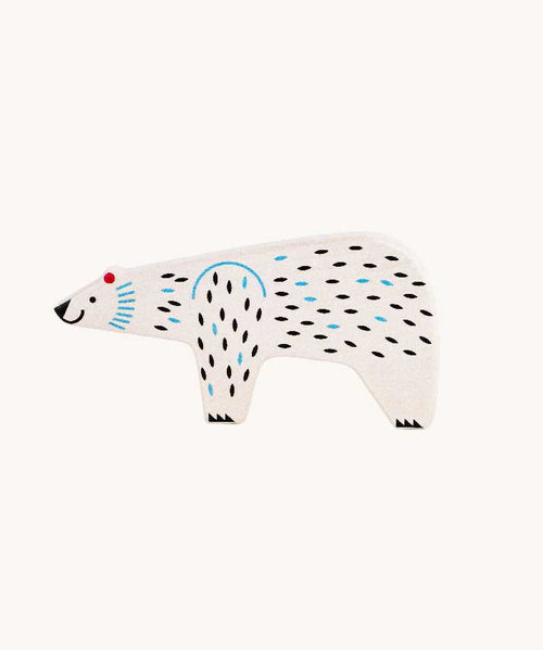 Bajo Endangered Animals Figures - Polar Bear